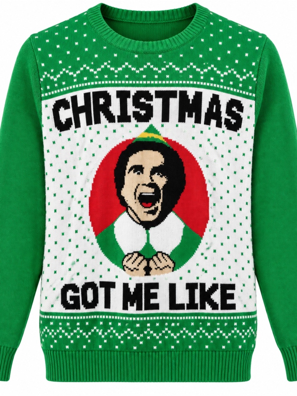 Ripple Junction Elf Movie Christmas Got Me Like Ugly Sweater Holiday Graphic L